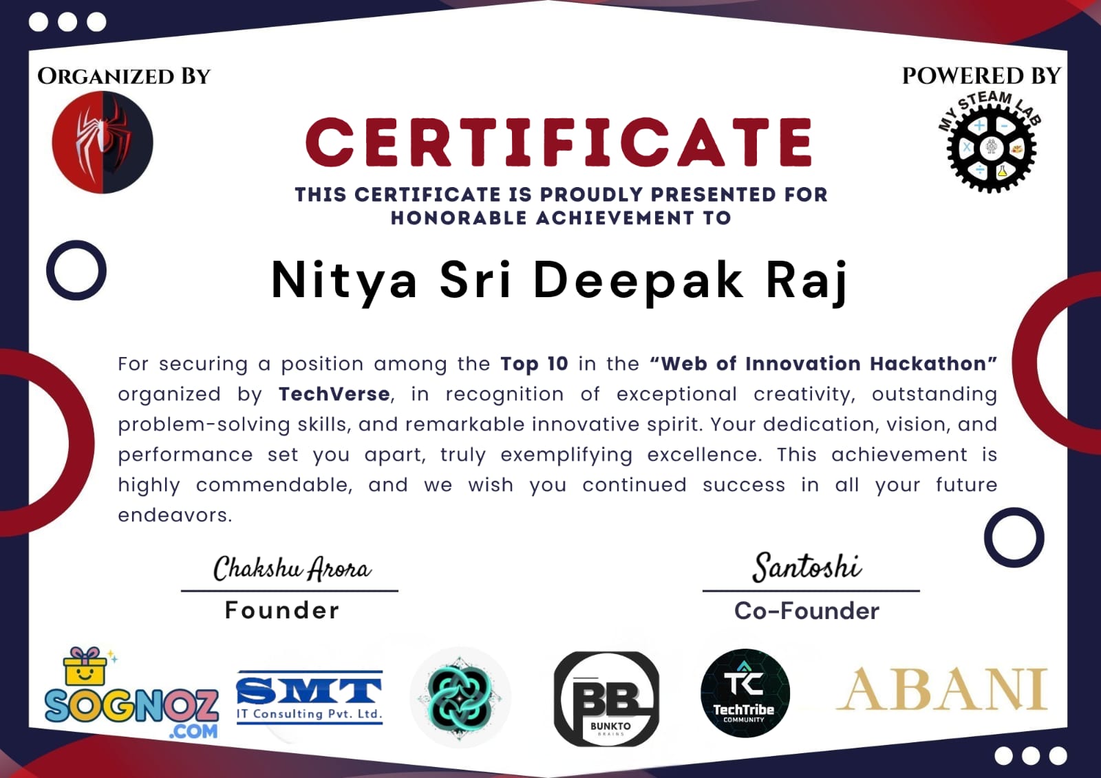 Hackathon Participation